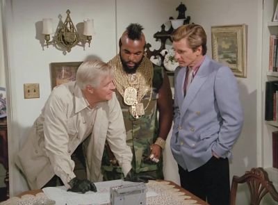 (Alvarez)
Place needed
redecorating anyway. - The A-Team