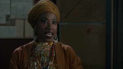 - Always covered in blood, - Frankie Drake Mysteries