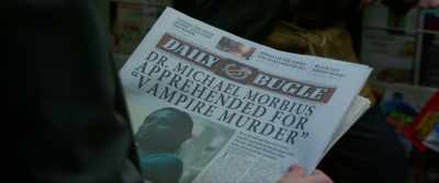 -Always figured that guy for a freak.
-How's that? You've never met him. - Morbius