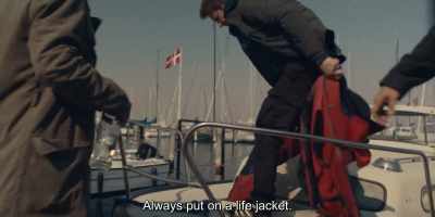 Always put on a life jacket. - Another Round