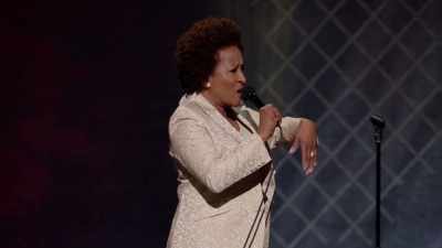 Always running off,
Mar-a-Lago or somewhere, - Wanda Sykes: Not Normal