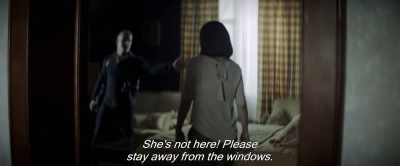Always stay in sight.
Didn't they hear us calling? - La Llorona