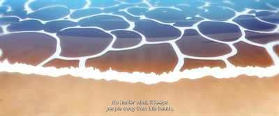 Always trying to chase strangers away
from this beach and this sand... - The Glassworker