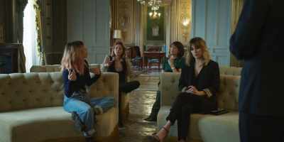 -Am I being disrespectful to her?
-Will you two stop this show? - Despite Everything
