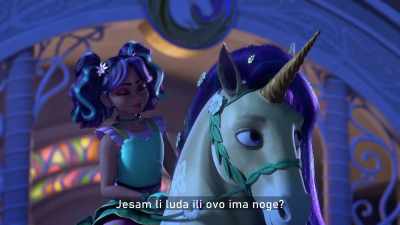 Am I crazy,
or does that planter have legs? - Unicorn Academy