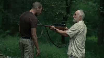 Am I gonna have to shoot you? - The Walking Dead