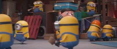 - Am I right?
- [chattering] - Minions: The Rise of Gru