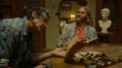 Am I... Uh, g...
See this? Not in my head. Right? - Lodge 49