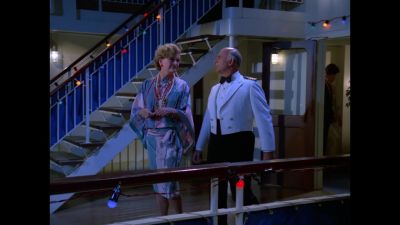 Am I wrong, or do I detect
a little romance building - The Love Boat