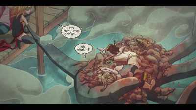 [Amanat] When we were trying
to develop Ms. Marvel and her power set, - Marvel's 616