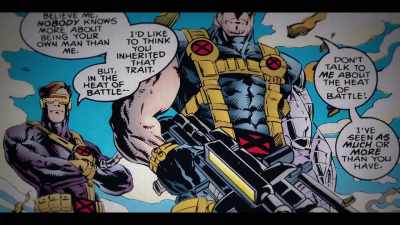 [Amanda] I am Cable from the X-Men,
which is Cyclops' son. - Marvel's 616