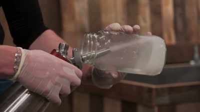  [amanda] so I'm using
  a whipped cream maker, - Moonshiners: Master Distiller