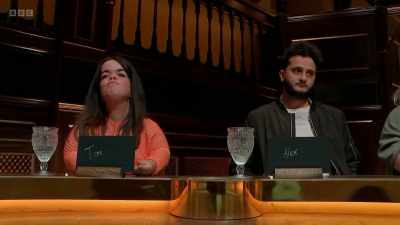 - Amanda left the competition, - The Traitors