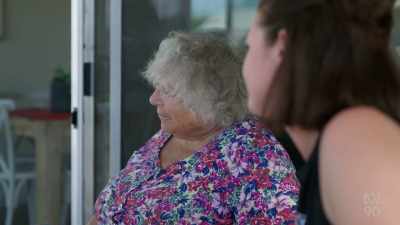 Amanda tells me Tyler was diagnosed
when he was three. - Miriam Margolyes: Australia Unmasked
