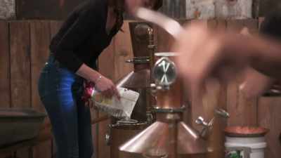  [amanda] trying to like
  hit all the bases
  with the hazelnuts. - Moonshiners: Master Distiller