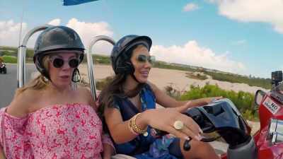 Amazing, ladies. Right on.
Right on. Right on. Beautiful. - The Real Housewives Ultimate Girls Trip