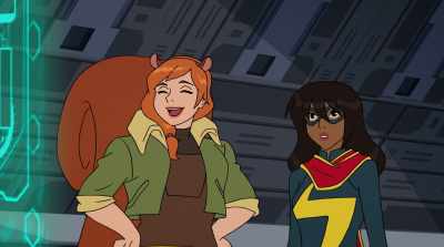 Amazing, right?
(CHUCKLES) - Marvel Rising: Secret Warriors