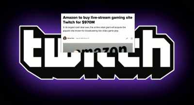 Amazon bought Twitch for almost
a billion dollars in 2014. - Running with Speed