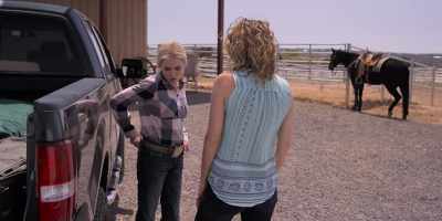 -[Amberley] Mm-hmm.
-[cellphone rings] - Walk  Ride  Rodeo