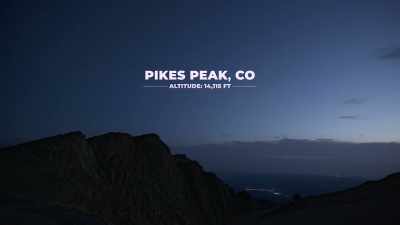 [ambient music] - Pike's Peak: On The Edge