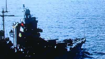 America steams west with
new tools, and a new strategy. - The Pacific War in Color