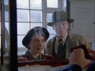 - American?
- That's right. Sally Finch. - Agatha Christie's Poirot