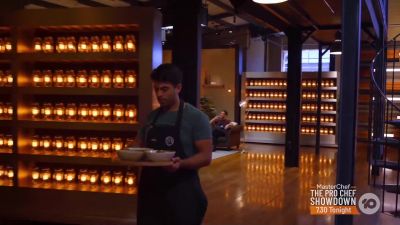 AMIR: I'm not happy with
what I've produced today. - MasterChef Australia