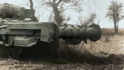 Among them were the "whipping tanks," - Greatest Events of World War II in Colour