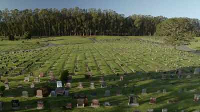Among its vast acres
of internments - Searching for Secrets