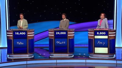 Amy.
- What is cinematography? - Jeopardy! Masters