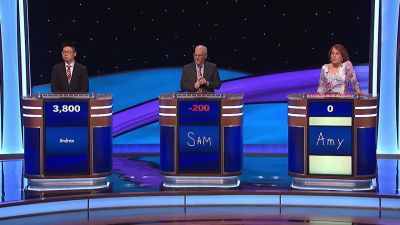 Amy.
- What is flagellation? - Jeopardy! Masters