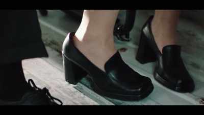 Amy's back there going,
"Look at these shoes I have," - McMillion$