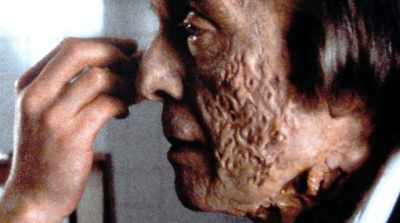 An actor was interacting with either an actor
covered in latex or puppets or things that - In Search of Darkness