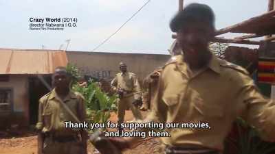 An actor playing
a copyright cop. - The Story of Film: A New Generation