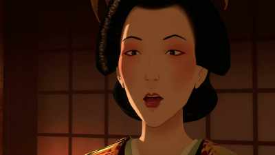 An actual princess bathed in milk. - BLUE EYE SAMURAI