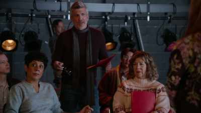 An alien creature
has landed at the north pole. - A Christmas Spark