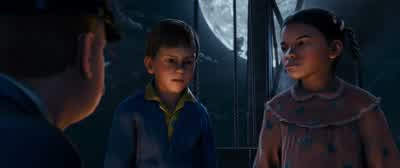 An angel. - The Polar Express