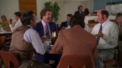 An astute observation has led to laughter - Wake Up, Ron Burgundy