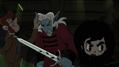 - An elf.
- An elf?! Elves aren't real. - Unicorn: Warriors Eternal