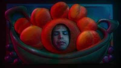 An emoji of an orange - Fantasmas