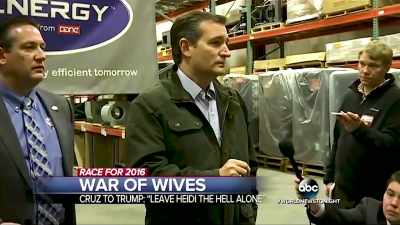 An enraged Ted Cruz - Trump: The Art of the Insult