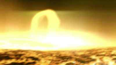 ...AN ERUPTION 10 MILLION TIMES
MORE POWERFUL THAN A VOLCANO. - How the Universe Works