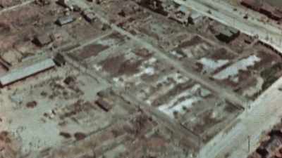 An estimated 100,000 are
killed -- mostly civilians. - The Pacific War in Color