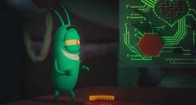 An evil chip so she'd be as evil as me. - Plankton: The Movie