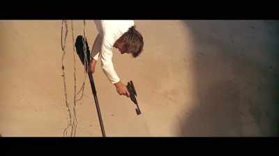 An explosive charge went
off and went into his foot. - In Search of Tomorrow