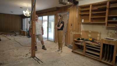 An exposed beam
is going to really kill that. - Why the Heck Did I Buy This House?