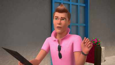 An extra large lobster
with double butter and... - Barbie: A Touch of Magic