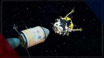An hour before landing,
it's time to say goodbye
to Aquarius. - Tales From The Explorers Club