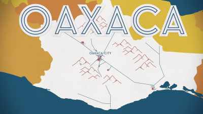 - An hour's drive
from Oaxaca City - Eva Longoria: Searching for Mexico