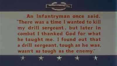 An infantryman said:
there came a time that would have killed - Take the High Ground!